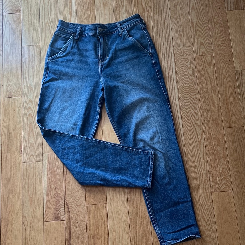 Straight Hollister Classic Blue Women's Jeans